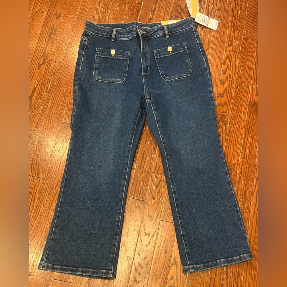 New!  Michael Kors cropped‎ jeans.